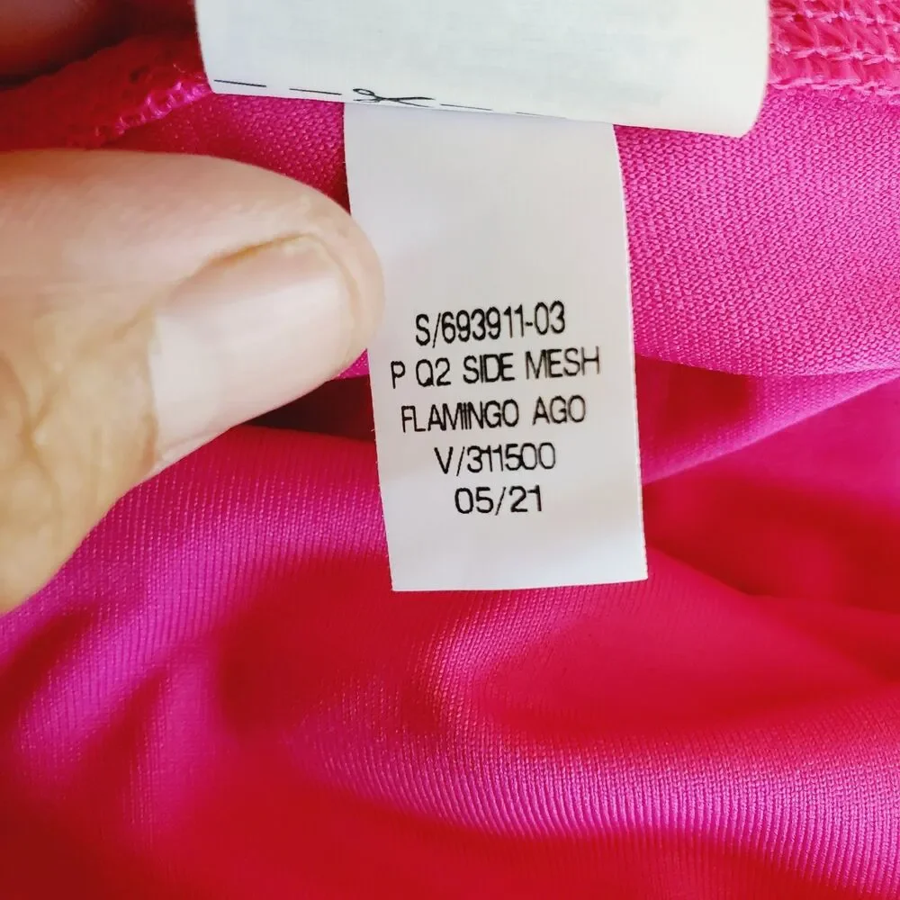 Girls Old Navy Active Pink Ankle Leggings Size Large 10-12